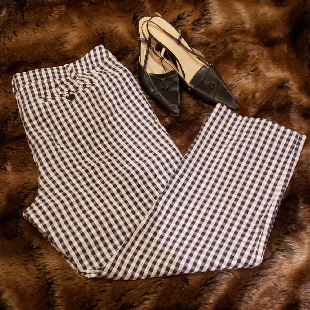 Gingham SearSucker pants